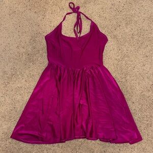 Halter skater dress